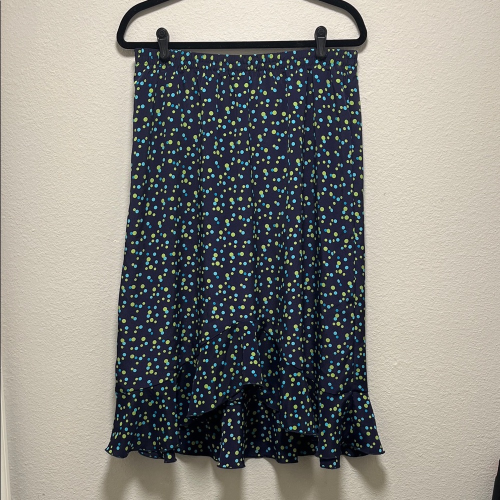 Asymmetrical Midi Skirt (Size Large)